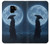 S4034 Samurai Moon Night Hülle Schutzhülle Taschen für Samsung Galaxy S9