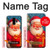 S4046 Happy Santa Hülle Schutzhülle Taschen für Samsung Galaxy S9