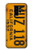 S4060 Vintage California Car License Plate Hülle Schutzhülle Taschen für Samsung Galaxy S9