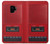 S4073 Vintage Red Cassette Player Graphic Hülle Schutzhülle Taschen für Samsung Galaxy S9