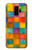 S4077 Water Color Painting Colorful Check Pattern Hülle Schutzhülle Taschen für Samsung Galaxy S9