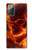 S4062 Fire Skull Hülle Schutzhülle Taschen für Samsung Galaxy Note 20
