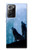 S4053 Two Wolves Couple Howling Forest Hülle Schutzhülle Taschen für Samsung Galaxy Note 20 Ultra, Ultra 5G