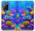 S4058 Colorful Aquarium Hülle Schutzhülle Taschen für Samsung Galaxy Note 20 Ultra, Ultra 5G