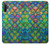 S4071 Colorful Mermaid Scale Hülle Schutzhülle Taschen für Samsung Galaxy Note 10 Plus
