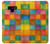 S4077 Water Color Painting Colorful Check Pattern Hülle Schutzhülle Taschen für Note 9 Samsung Galaxy Note9
