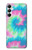 S4033 Pastel Color Tie Dye Hülle Schutzhülle Taschen für Samsung Galaxy A05s