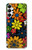 S4043 Colorful Flowers Cartoon Hülle Schutzhülle Taschen für Samsung Galaxy A05s