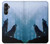S4053 Two Wolves Couple Howling Forest Hülle Schutzhülle Taschen für Samsung Galaxy A05s