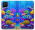 S4058 Colorful Aquarium Hülle Schutzhülle Taschen für Samsung Galaxy A12