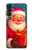 S4046 Happy Santa Hülle Schutzhülle Taschen für Samsung Galaxy A14 5G