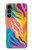 S4037 Colorful Zebra Pattern Hülle Schutzhülle Taschen für Samsung Galaxy A16 5G
