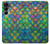 S4071 Colorful Mermaid Scale Hülle Schutzhülle Taschen für Samsung Galaxy A16 5G