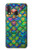 S4071 Colorful Mermaid Scale Hülle Schutzhülle Taschen für Samsung Galaxy A20e
