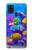S4058 Colorful Aquarium Hülle Schutzhülle Taschen für Samsung Galaxy A21s