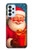 S4046 Happy Santa Hülle Schutzhülle Taschen für Samsung Galaxy A23