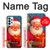 S4046 Happy Santa Hülle Schutzhülle Taschen für Samsung Galaxy A23