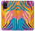 S4037 Colorful Zebra Pattern Hülle Schutzhülle Taschen für Samsung Galaxy A32 5G
