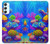 S4058 Colorful Aquarium Hülle Schutzhülle Taschen für Samsung Galaxy A34 5G