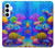 S4058 Colorful Aquarium Hülle Schutzhülle Taschen für Samsung Galaxy A35 5G