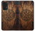 S4036 Viking Vegvisir Compass Wood Hülle Schutzhülle Taschen für Samsung Galaxy A53 5G
