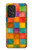 S4077 Water Color Painting Colorful Check Pattern Hülle Schutzhülle Taschen für Samsung Galaxy A53 5G