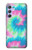 S4033 Pastel Color Tie Dye Hülle Schutzhülle Taschen für Samsung Galaxy A54 5G