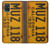 S4060 Vintage California Car License Plate Hülle Schutzhülle Taschen für Samsung Galaxy A51