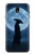 S4034 Samurai Moon Night Hülle Schutzhülle Taschen für Samsung Galaxy J7 (2018), J7 Aero, J7 Top, J7 Aura, J7 Crown, J7 Refine, J7 Eon, J7 V 2nd Gen, J7 Star