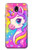 S4057 Cute Unicorn Cartoon Hülle Schutzhülle Taschen für Samsung Galaxy J7 (2018), J7 Aero, J7 Top, J7 Aura, J7 Crown, J7 Refine, J7 Eon, J7 V 2nd Gen, J7 Star