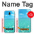 S4066 Summer Ocean Beach Hülle Schutzhülle Taschen für Samsung Galaxy J7 (2018), J7 Aero, J7 Top, J7 Aura, J7 Crown, J7 Refine, J7 Eon, J7 V 2nd Gen, J7 Star