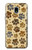 S4032 Wild Animal Paw Foot Print Hülle Schutzhülle Taschen für Samsung Galaxy J3 (2018), J3 Star, J3 V 3rd Gen, J3 Orbit, J3 Achieve, Express Prime 3, Amp Prime 3