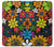 S4043 Colorful Flowers Cartoon Hülle Schutzhülle Taschen für Samsung Galaxy J3 (2018), J3 Star, J3 V 3rd Gen, J3 Orbit, J3 Achieve, Express Prime 3, Amp Prime 3