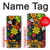 S4043 Colorful Flowers Cartoon Hülle Schutzhülle Taschen für Samsung Galaxy A8 (2018)