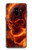 S4062 Fire Skull Hülle Schutzhülle Taschen für Samsung Galaxy A8 (2018)