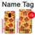 S4067 Hawaiian Pizza Hülle Schutzhülle Taschen für Samsung Galaxy A8 (2018)