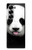 S4049 Cute Panda Stick Out Tongue Hülle Schutzhülle Taschen für Samsung Galaxy Z Fold 7