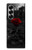 S4048 Red Rose Ruins Hülle Schutzhülle Taschen für Samsung Galaxy Z Fold 6