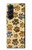 S4032 Wild Animal Paw Foot Print Hülle Schutzhülle Taschen für Samsung Galaxy Z Fold 5
