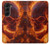 S4062 Fire Skull Hülle Schutzhülle Taschen für Samsung Galaxy Z Fold 5