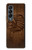 S4035 Native American Wood Carving Hülle Schutzhülle Taschen für Samsung Galaxy Z Fold 4