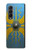 S4052 Blue Roman Shield Hülle Schutzhülle Taschen für Samsung Galaxy Z Fold 3 5G