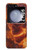 S4062 Fire Skull Hülle Schutzhülle Taschen für Samsung Galaxy Z Flip 5
