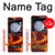 S4062 Fire Skull Hülle Schutzhülle Taschen für Samsung Galaxy Z Flip 5