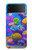 S4058 Colorful Aquarium Hülle Schutzhülle Taschen für Samsung Galaxy Z Flip 4