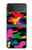S4072 Colorful Camouflage Hülle Schutzhülle Taschen für Samsung Galaxy Z Flip 3 5G