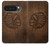 S4035 Native American Wood Carving Hülle Schutzhülle Taschen für Google Pixel 10 Pro XL