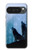 S4053 Two Wolves Couple Howling Forest Hülle Schutzhülle Taschen für Google Pixel 10 Pro XL