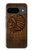 S4035 Native American Wood Carving Hülle Schutzhülle Taschen für Google Pixel 9