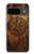 S4036 Viking Vegvisir Compass Wood Hülle Schutzhülle Taschen für Google Pixel 9
